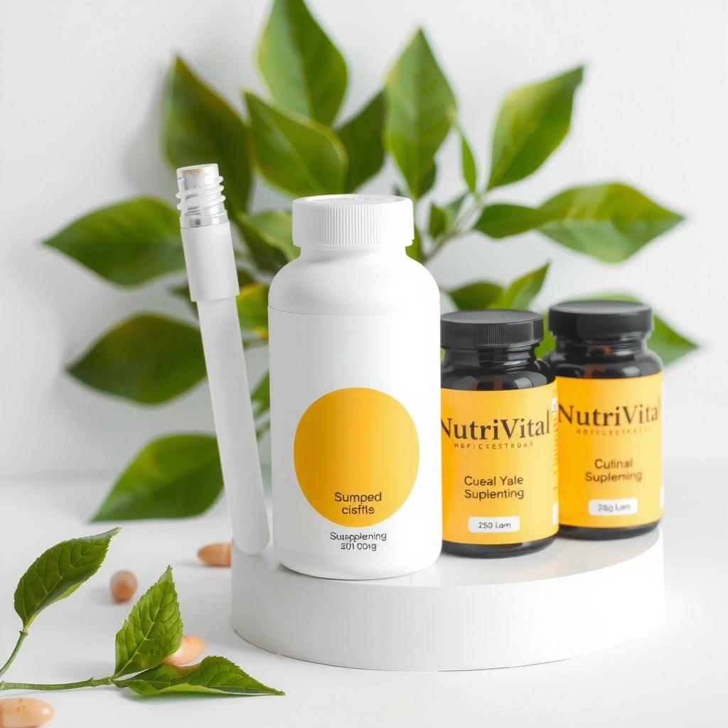 Abstract botanical background